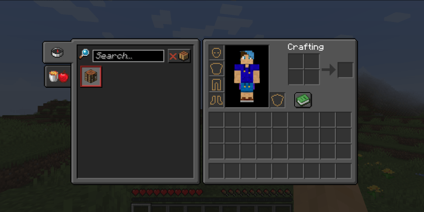Dark mode game UI