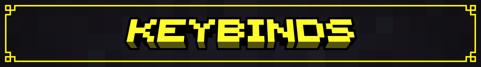 keybinds