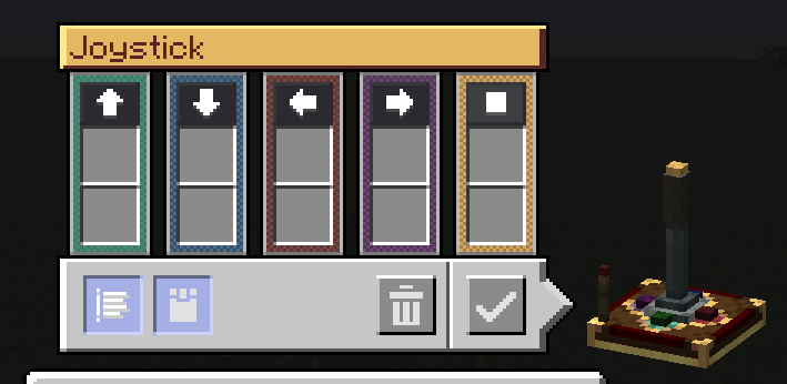 Joystick UI