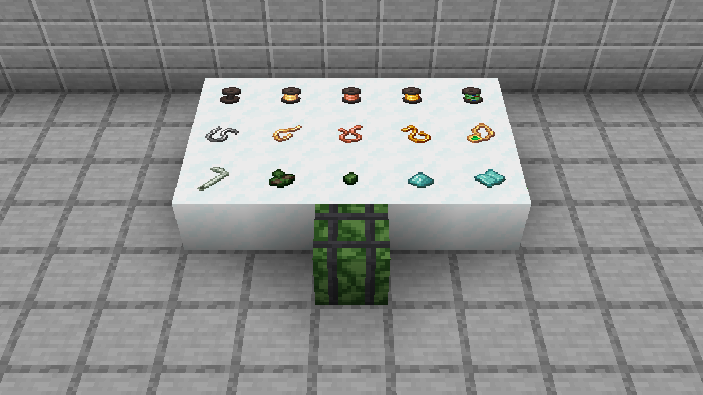 Some items and a biomass pallet block