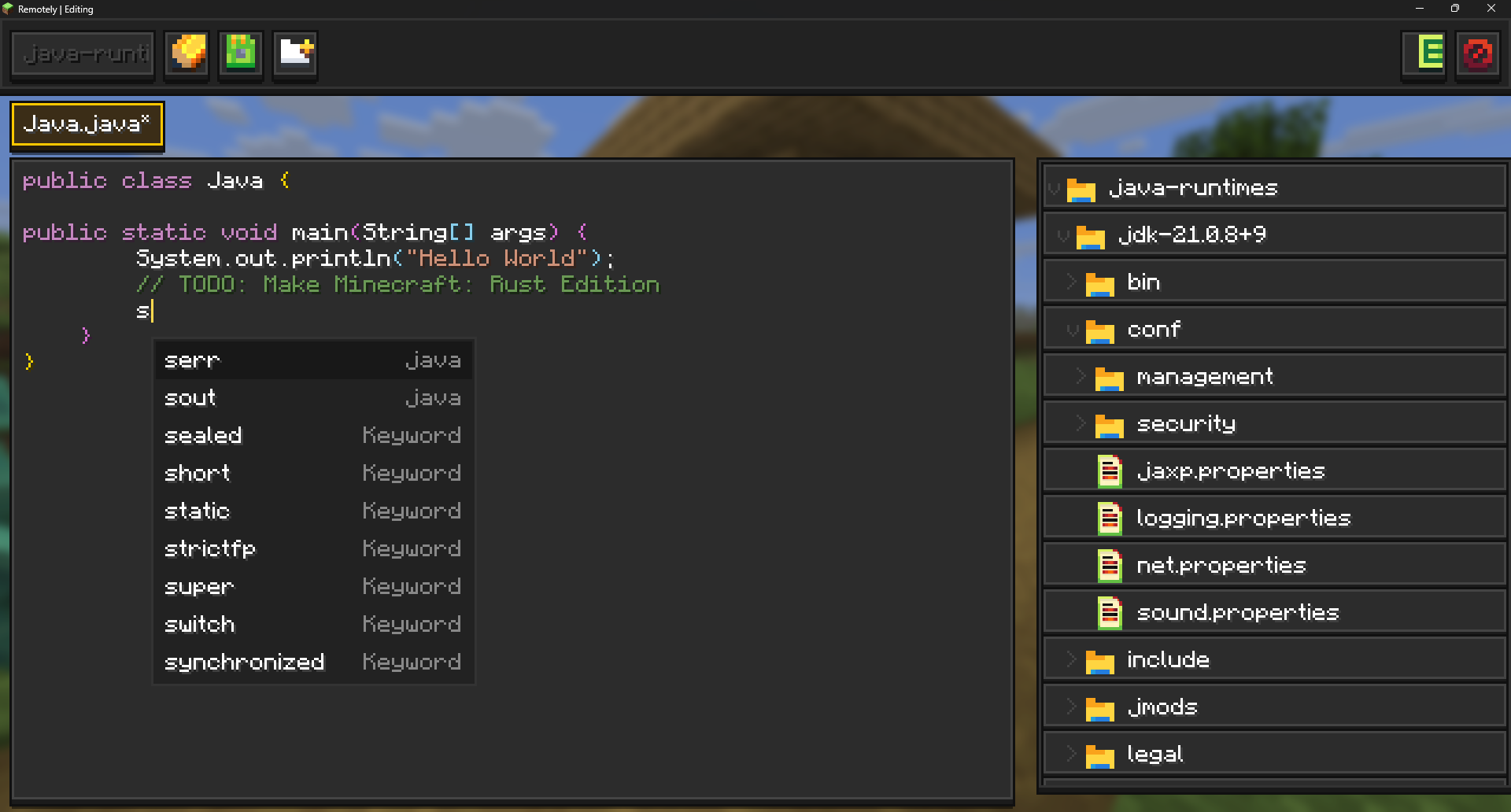 Java Code Example