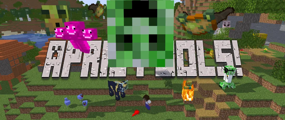 April Fools Mob Pack Banner