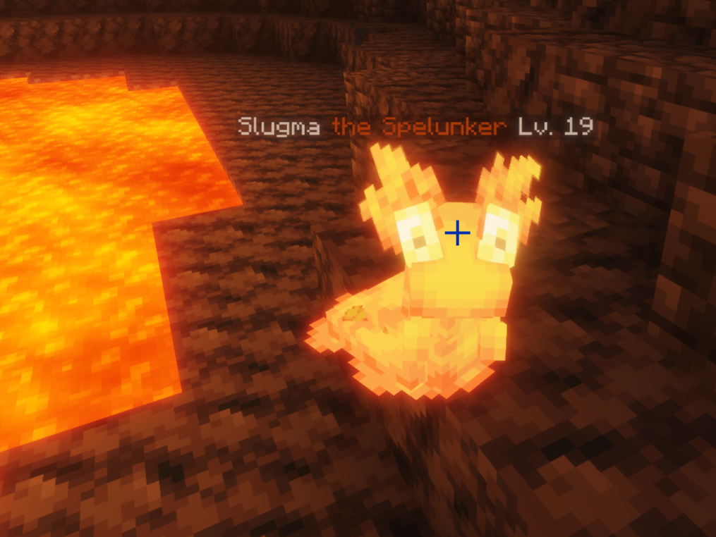 Slugma with the new Mantle Mark