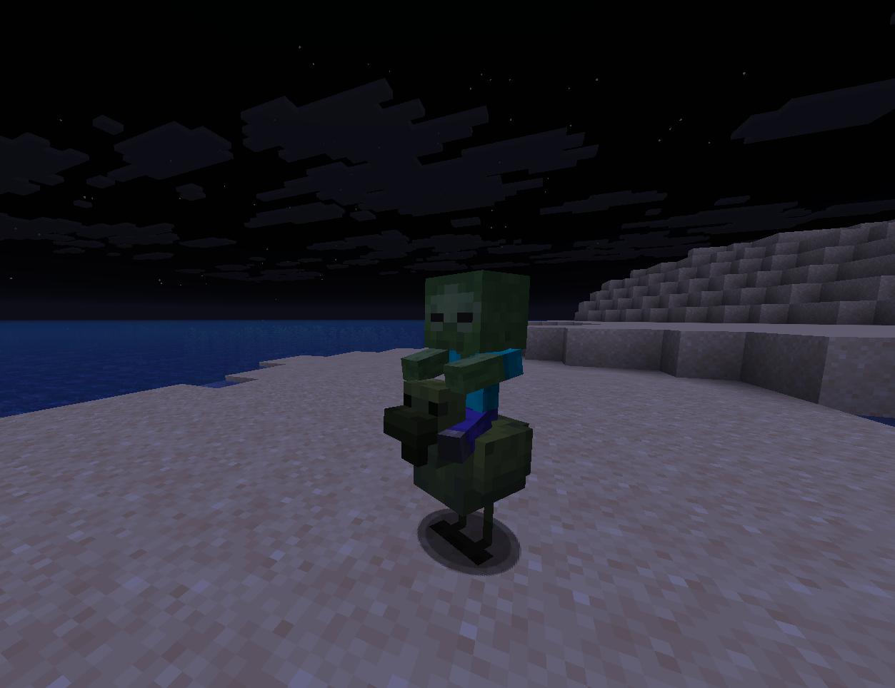 Zombie Chicken Jockey