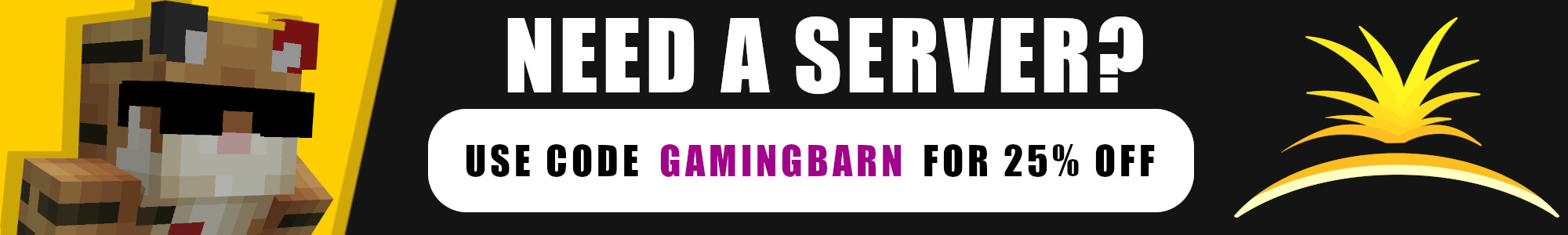 SparkedHost Promotional Banner