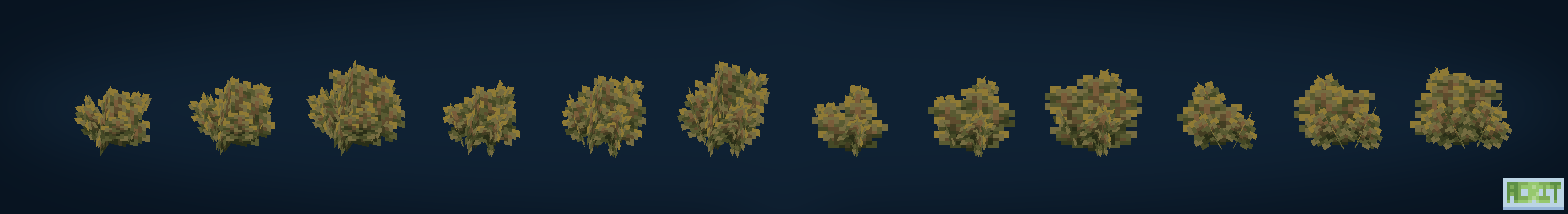 Dense FireFly Bush