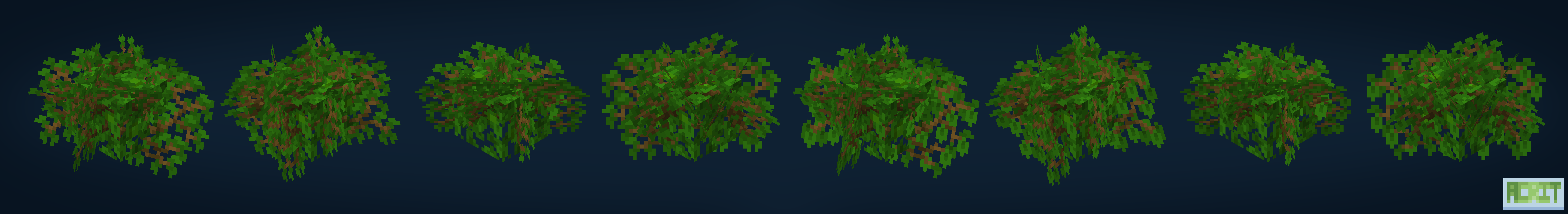 Dense Jungle Leaves
