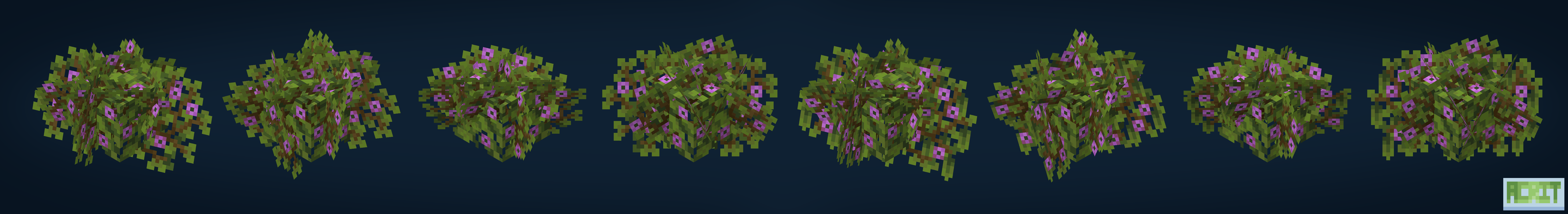 Dense Flowering Azalea Leaves