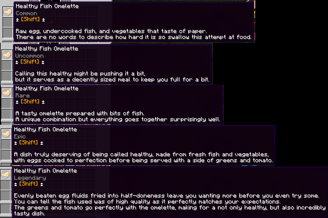 Descriptions