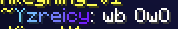 Having OwO added onto a message