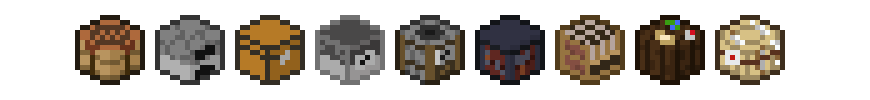 Series of functional blocks
