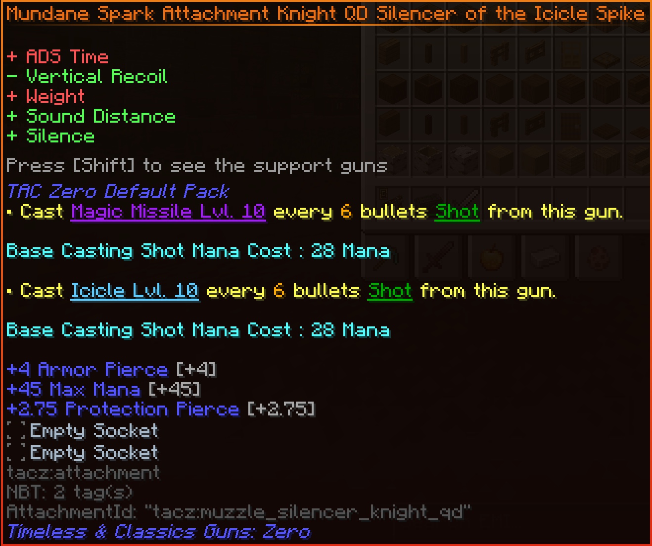 Description Of Gun Attachment