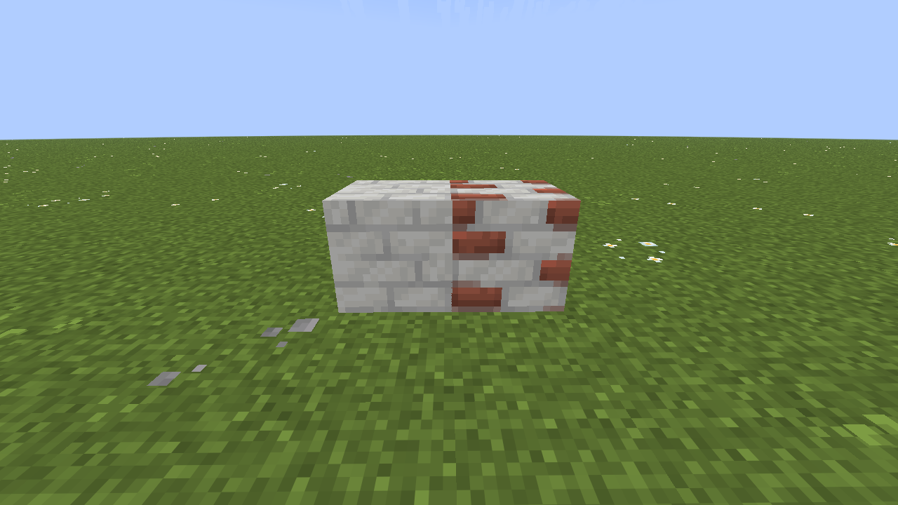 Whitewashed bricks!