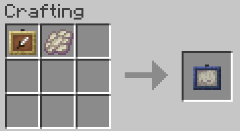 Recipe for the Phantom Item Frame