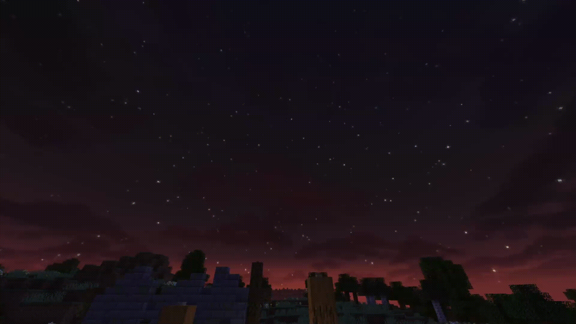 Night sky with Cosmos and Better Clouds