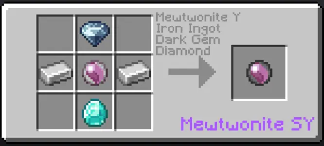 Mewtwonite SY Recipe