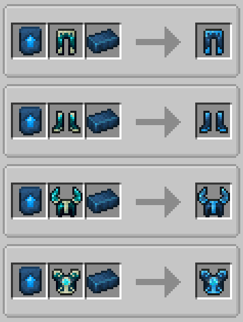 Upgrade Warden Armor