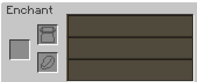 Enchanting Table GUI