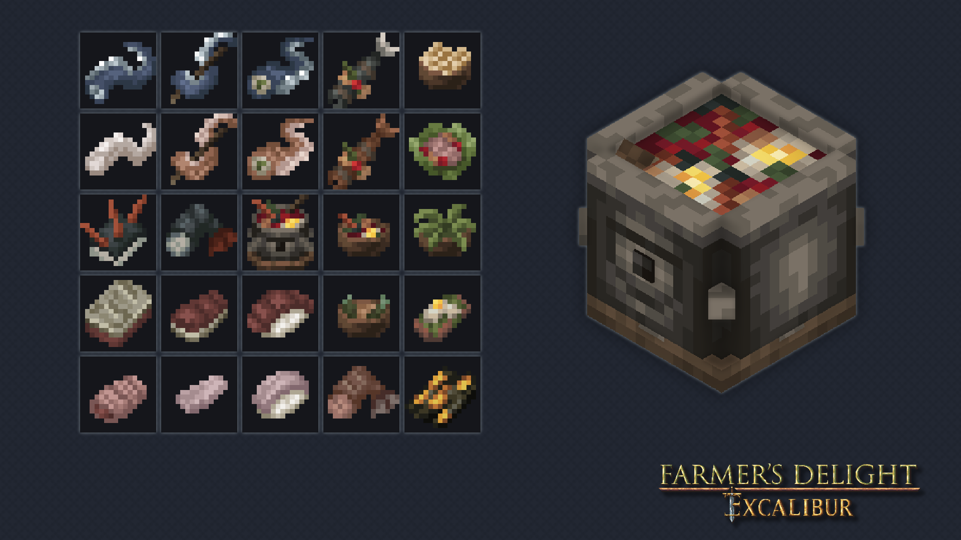 Items & Block Showcase
