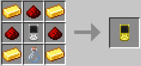 Crafting Recipe for Gold Tablet