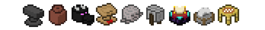 Series of blocks with special models