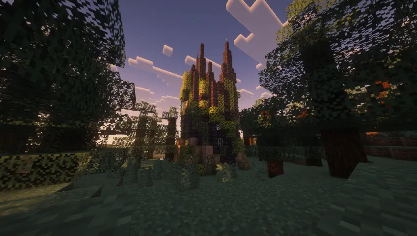 a ruined galvan tower