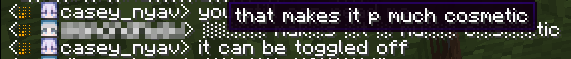 Hovering on scrambled message reveals its original text
