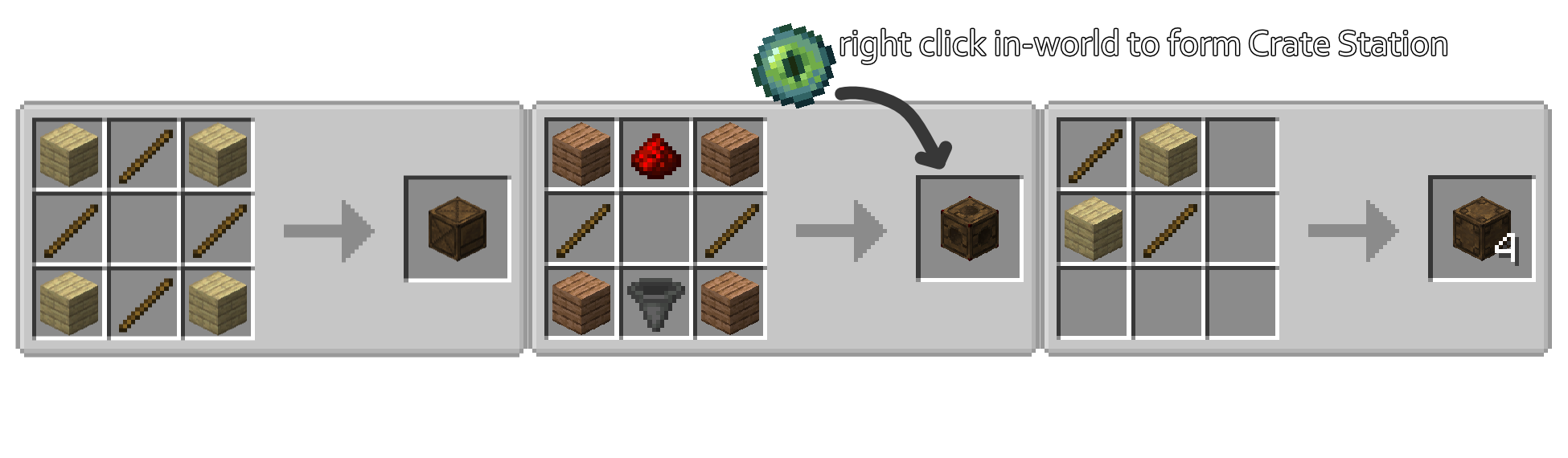 Mod's block recipes