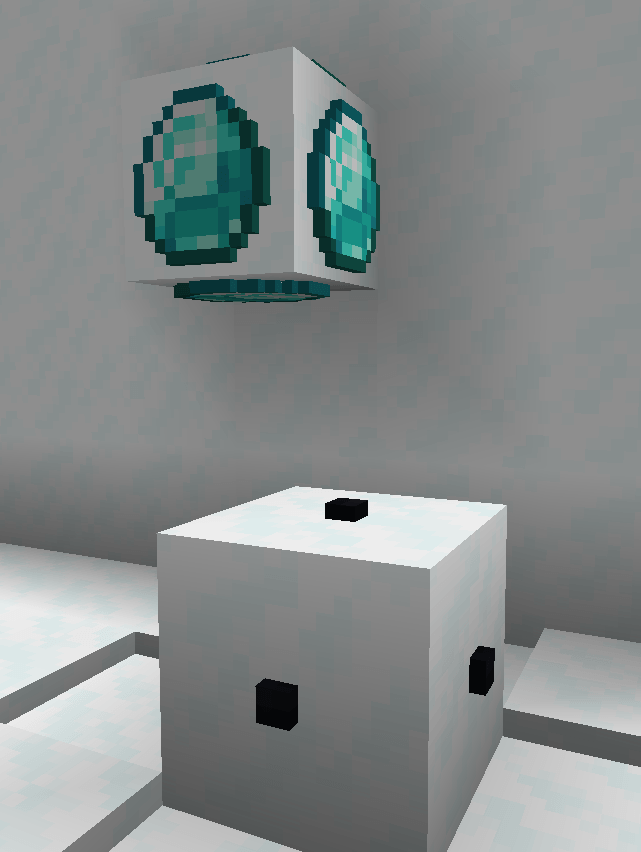 Display Notch placed on all faces of a block.