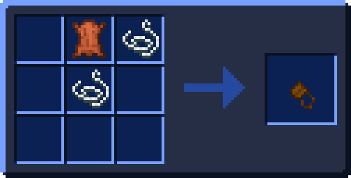 Weapon holster crafting recipe