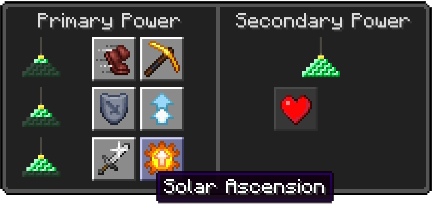 Beacon menu