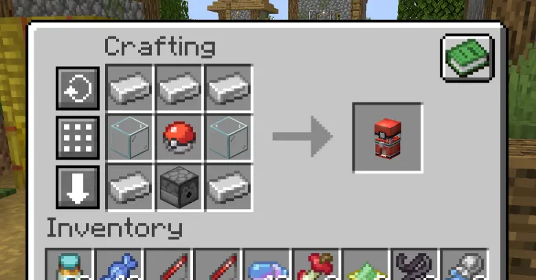 Crafting recipe Poke Gacha Machine