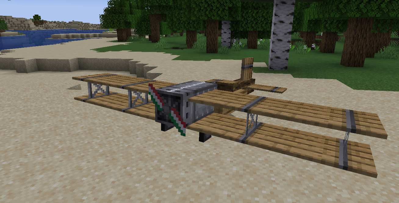 Sport biplane, having the italian flag dyed on its propeller and having "race 4 life" written on it.