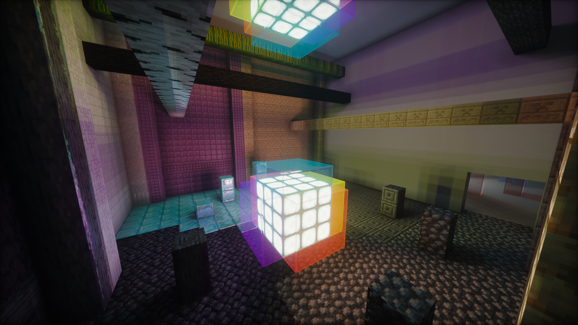 Glass tints light sources