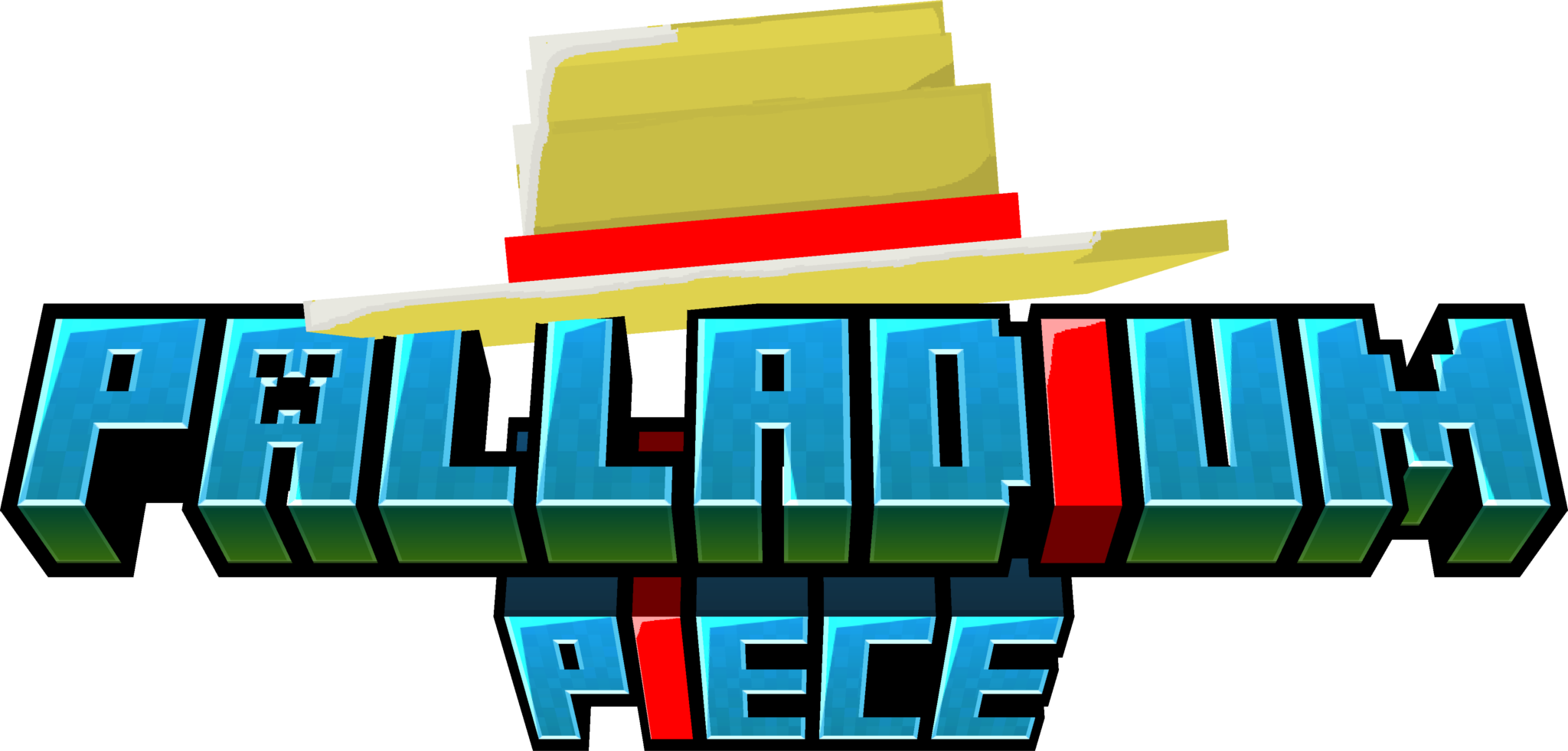 The logo for my addon reading "Palladium Piece"