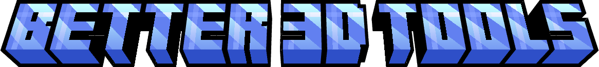 Better 3D Tools