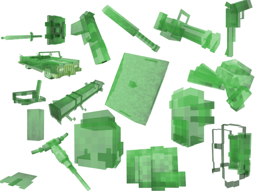Constructs Image Green Lantern
