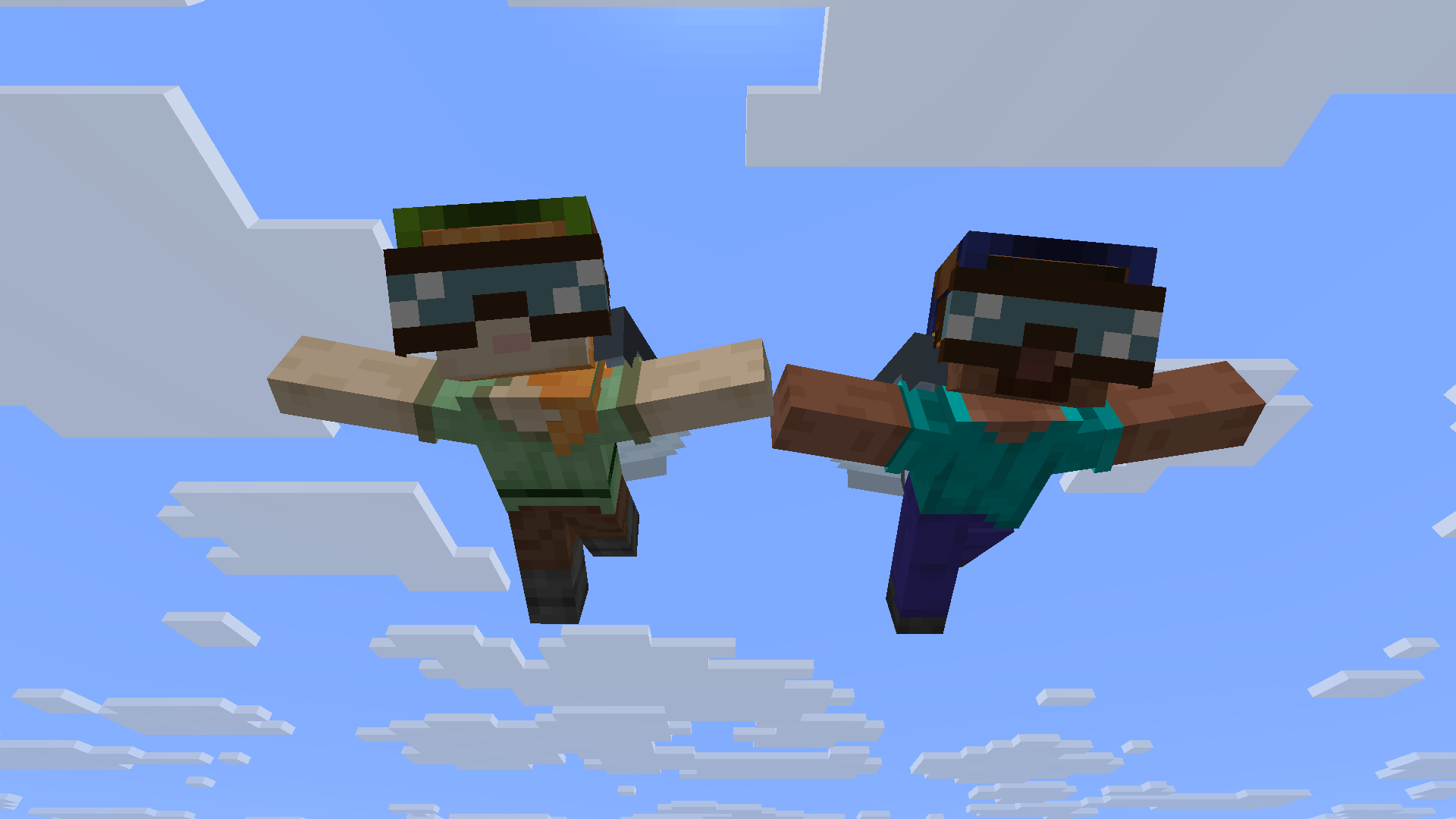Aviator helmet while gliding