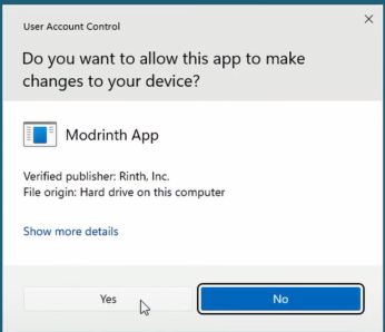 Image Showing the downloaded file(https://rhs.millered001.workers.dev/data/cached_images/be3201ec68d5526da7a4e47fa75331b08854506a.png)
4 Now you will get a pop-up window, click next and then next, and then install.
- You will be asked if you want to let this app make changes, click YES.
![Replace this with a description