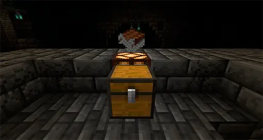 Chainmail armor inside ancient cities chest