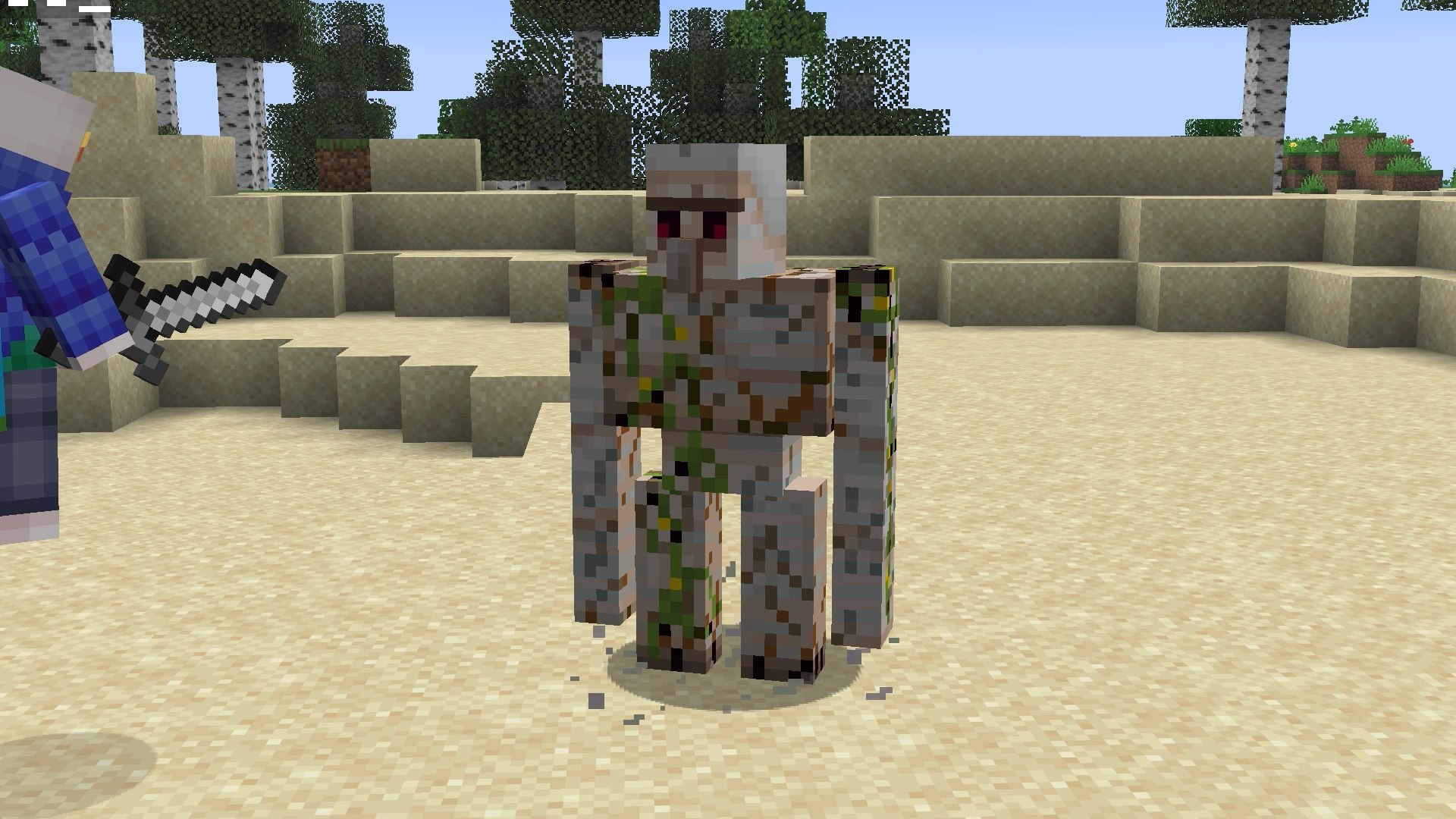 Iron Golem Debris Particles