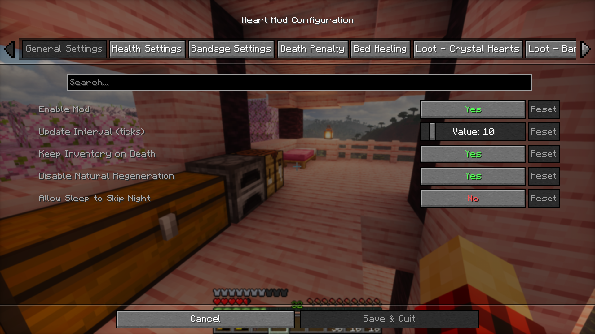 Mod Config Menu