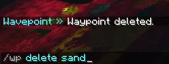 /wp delete sand