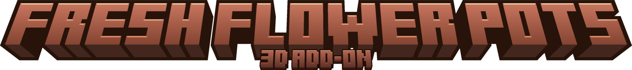 Fresh Flower Pots: 3D Add-on Title Image