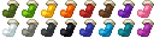 All colours of the Stocking item