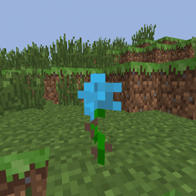 cyan rose