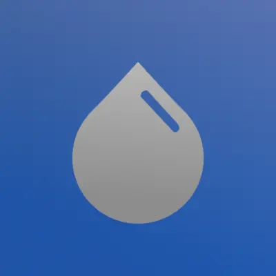 Mercurizer logo with blue background
