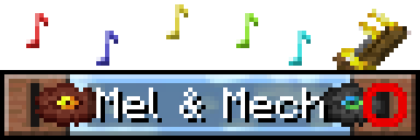 Banner/button that says Melodies & Mechanisms