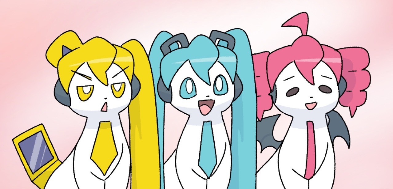 Left to Right: Nerueon, Mikueon, Teteon