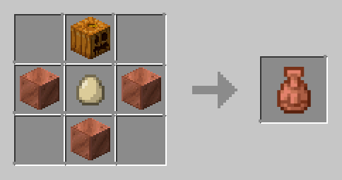 minecraft craft spawn eggs copper golem spawn egg spawning copper golem